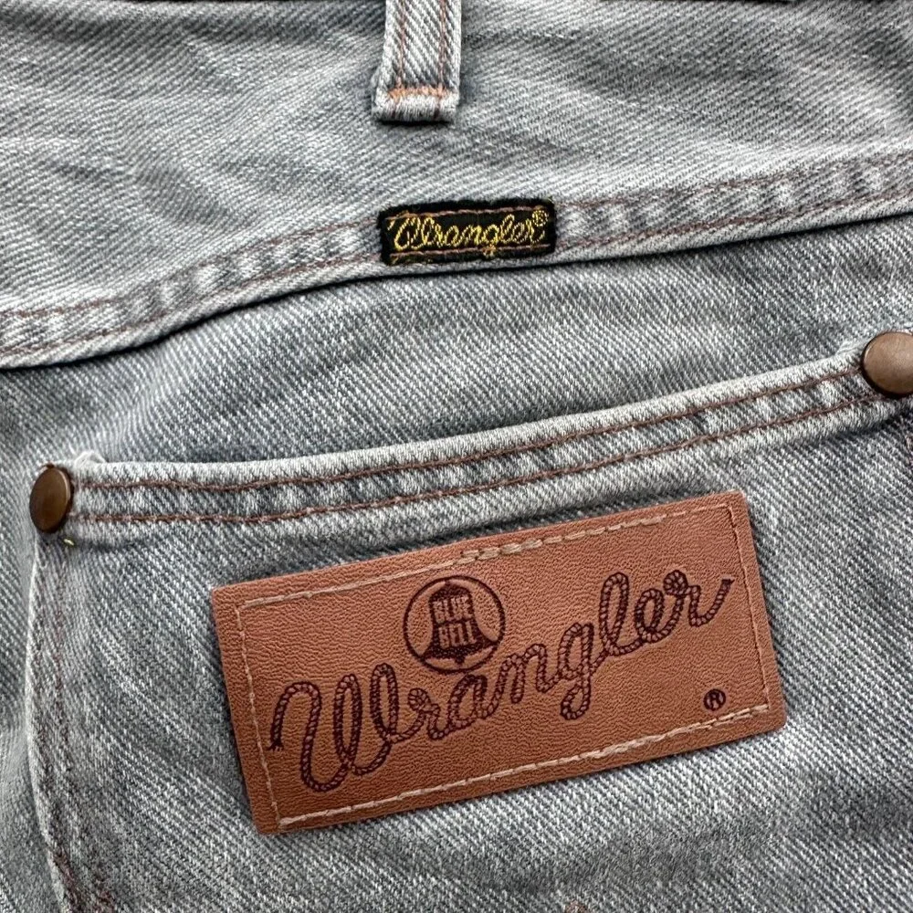 Vintage Wrangler Jeans Mens 30 (28x31) Blue Blue Bell Western Cut Made In Japan